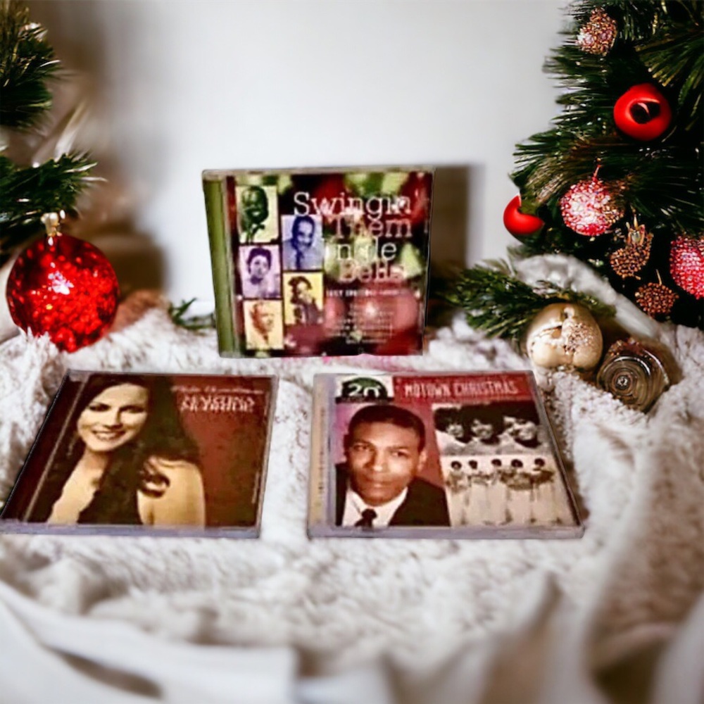 Christmas 3 CDS Swinging Jazz + Martina McBride + Motown Holiday Lot of 3